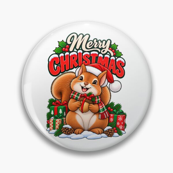 Item preview, Cute Christmas Squirrel Acorn Gift for Squirrel Lovers designed and sold by BDLuck2021.