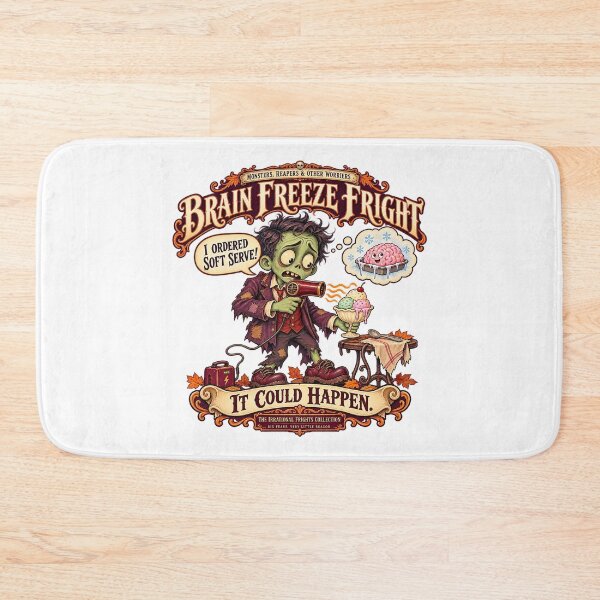Item preview, THE IRRATIONAL FRIGHTS COLLECTION - MONSTERS, REAPERS & OTHER WORRIERS - BRAIN FREEZE FRIGHT designed and sold by WheelieGdArt.