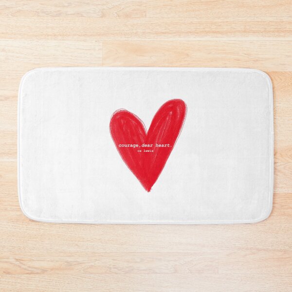 Item preview, Courage dear heart ce Lewis quotes designed and sold by dudaoliveira.art.