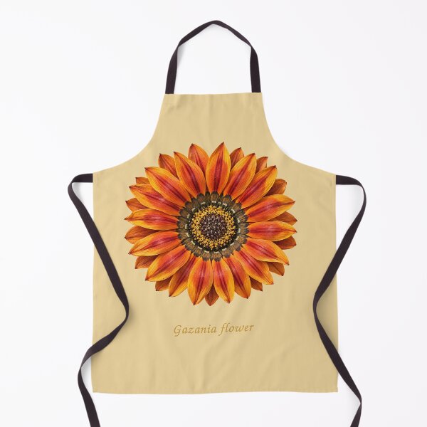 Item preview, Vintage Gazania Flower Romantic Botanical Design designed and sold by Enas Safi.