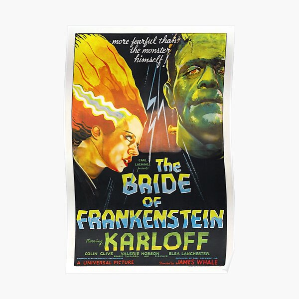 Bride of Frankenstein Poster