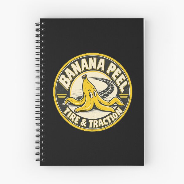 Item preview,  Banana Peel Tire & Traction Vintage Kart Racing Parody designed and sold by GhostDawgs.
