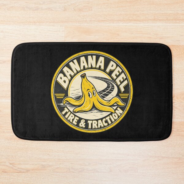 Item preview,  Banana Peel Tire & Traction Vintage Kart Racing Parody designed and sold by GhostDawgs.