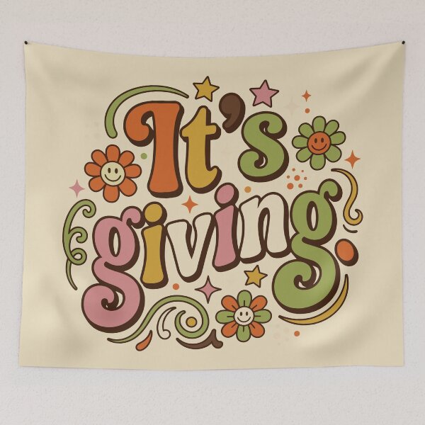 Item preview, its giving designed and sold by Trippin-Tito's.