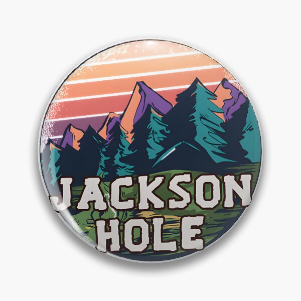 Item preview, Jackson Hole Wyoming Vintage Style Travel Art Print designed and sold by nirajsham.