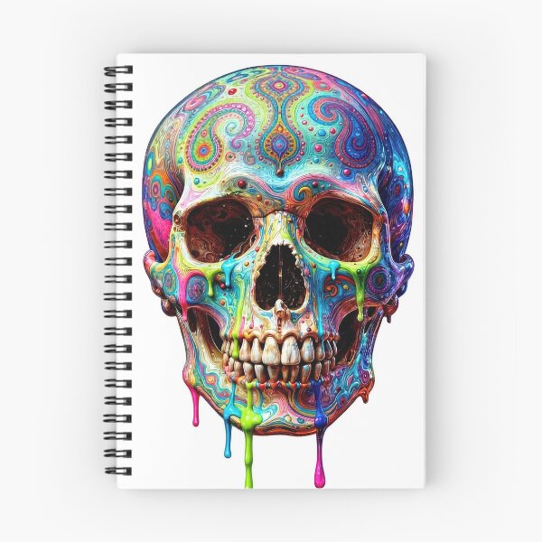 Item preview, Painted Skull designed and sold by notlikeontv.