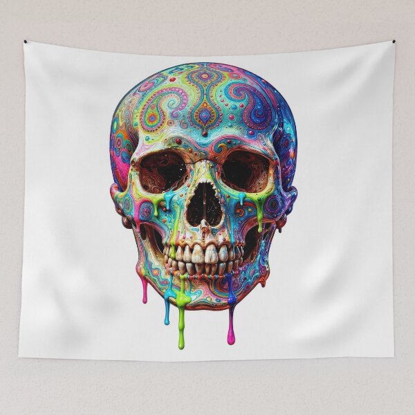 Item preview, Painted Skull designed and sold by notlikeontv.
