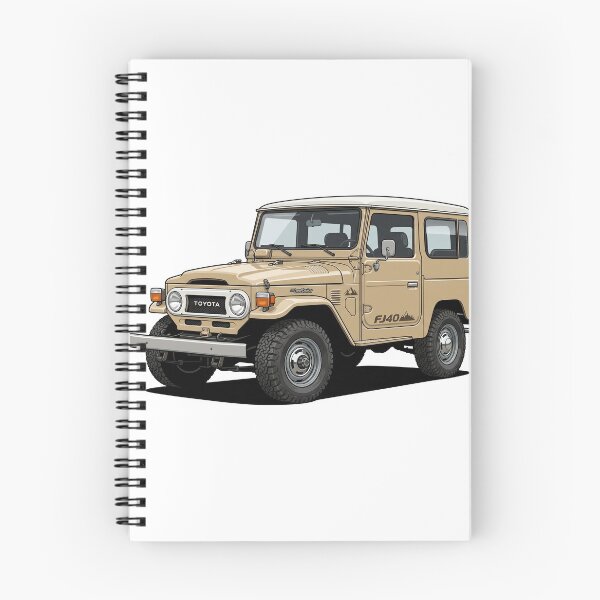 Item preview, Classic FJ40 Dune Beige Overland Vector Sticker designed and sold by Fixnovaguide.