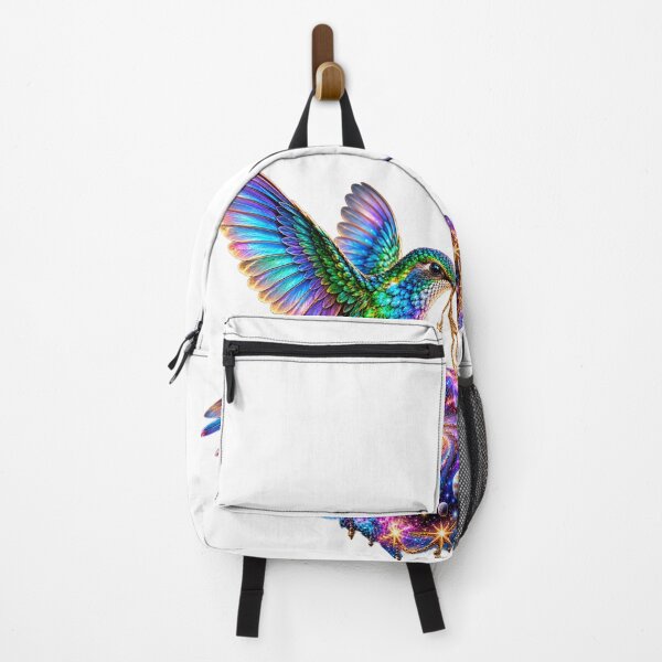 Item preview, Hummingbird Carrying a Tiny Galaxy – Cosmic Bird Surreal Nature Design designed and sold by okay 2 look .