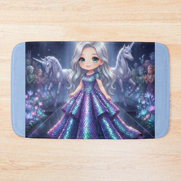 Item preview, Fantasy Runway Walk In Shimmering Gown designed and sold by Azurart2.