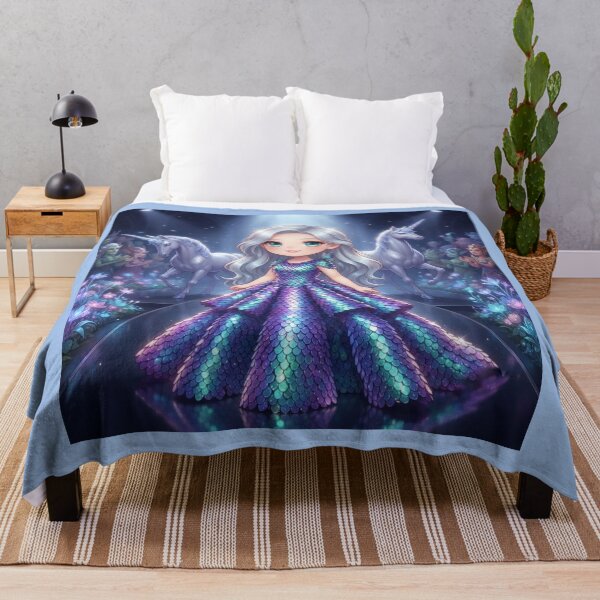 Artikelvorschau, Fantasy-Laufsteg-Auftritt in einem schimmernden Kleid entworfen und verkauft von Azurart2.