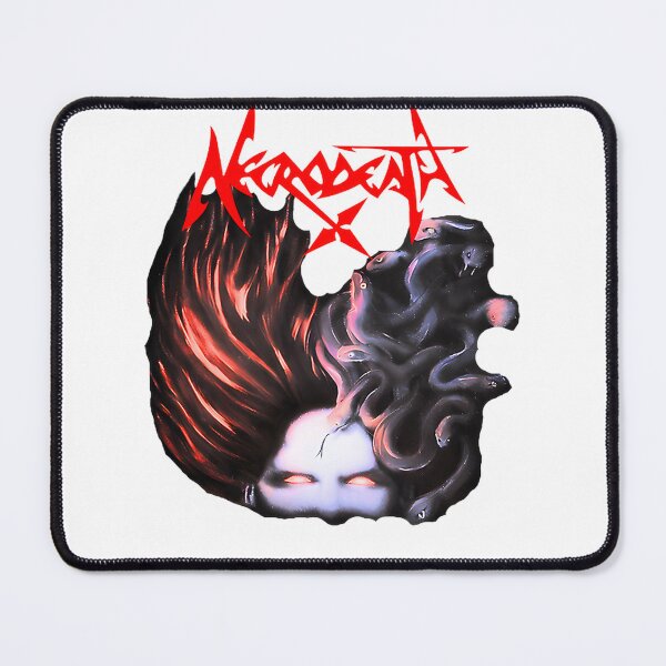 Item preview, Necrodeath Into the Macabre Italian Death Thrash Metal High Resolution Design designed and sold by akstorm.