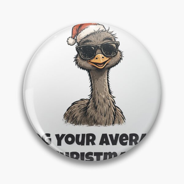 Item preview, Nog Your Average Christmas Funny Eggnog Emu Christmas Design designed and sold by Wild Shades.