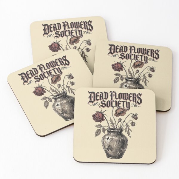 Item preview, Dead Flowers Society – Gothic Botanical Vintage Floral Design designed and sold by olasv7.
