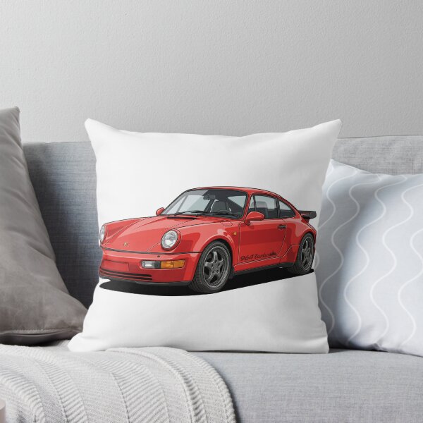 Item preview, Legendary Guards Red Porsche 964 Turbo Sticker designed and sold by Fixnovaguide.