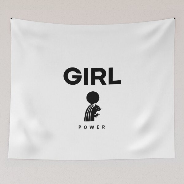 Item preview, POWER GIRL // Modern Hieroglyphs designed and sold by AnastasiaNensy.