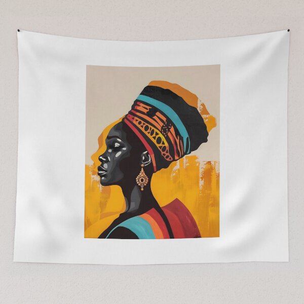 Item preview, African Beauty Grace And Cultural Expression designed and sold by CleanDecor.