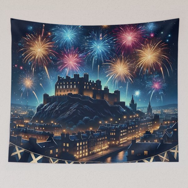 Item preview, Edinburgh Hogmanay Fireworks designed and sold by Sybille-Yates.
