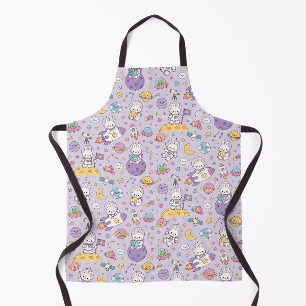 Item preview, Kawaii Space Bunny Galaxy Pattern designed and sold by Soft Berry Studio.