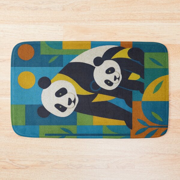 Item preview, Panda with Cub Painting – Adorable Wildlife and Nature Art designed and sold by GalleryKauffeld.