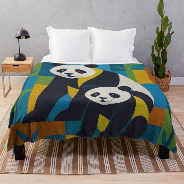 Item preview, Panda with Cub Painting – Adorable Wildlife and Nature Art designed and sold by GalleryKauffeld.