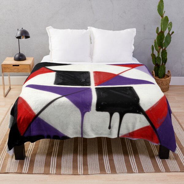 Item preview, geometric fury colorful geometric abstract design designed and sold by SmashingDeals.