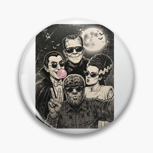 Item preview, Retro Horror Monster Movie Crew designed and sold by TeeARTHY.