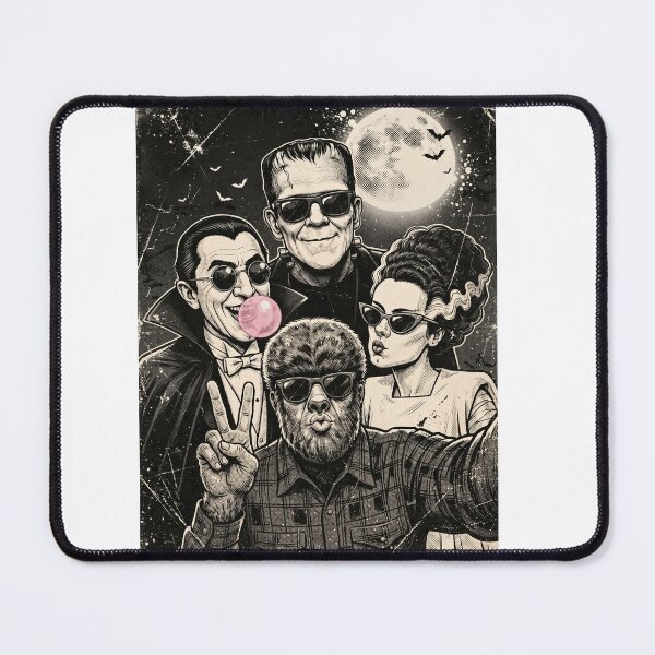 Item preview, Retro Horror Monster Movie Crew designed and sold by TeeARTHY.