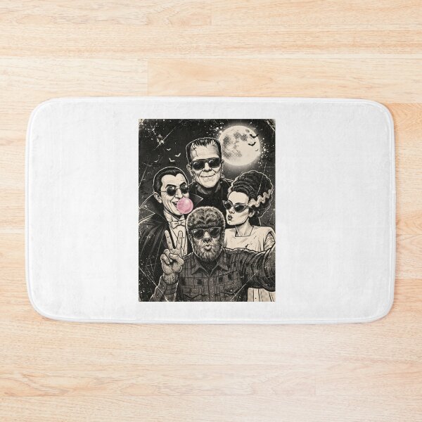 Item preview, Retro Horror Monster Movie Crew designed and sold by TeeARTHY.