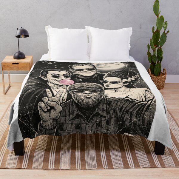 Item preview, Retro Horror Monster Movie Crew designed and sold by TeeARTHY.