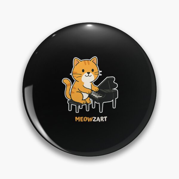 Item preview, piano cat designed and sold by kiakuki.