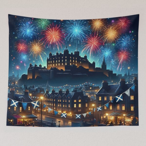 Item preview, Edinburgh Hogmanay Fireworks designed and sold by Sybille-Yates.