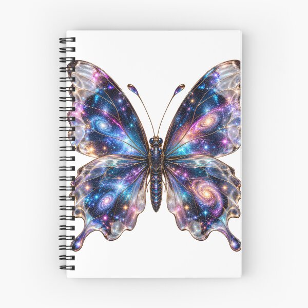 Item preview, Butterfly With Transparent Cosmic Wings – Celestial Galaxy Nature Art designed and sold by okay 2 look .