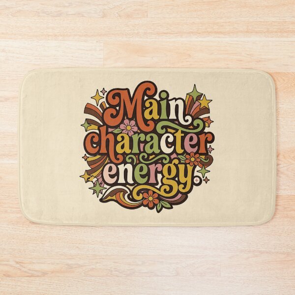 Item preview, main character energy designed and sold by Trippin-Tito's.