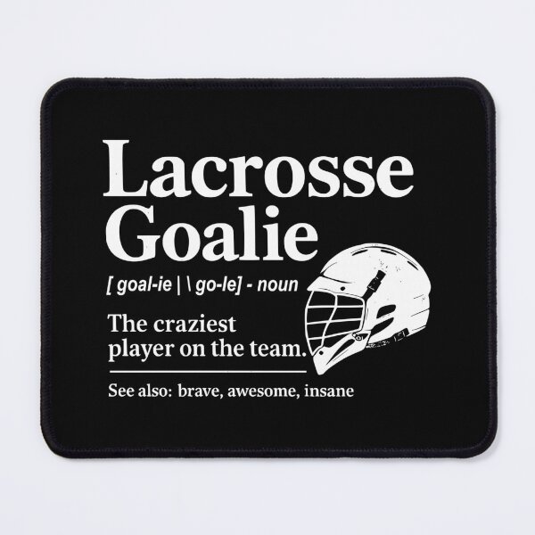 Item preview, lacrosse goalie designed and sold by kiakuki.