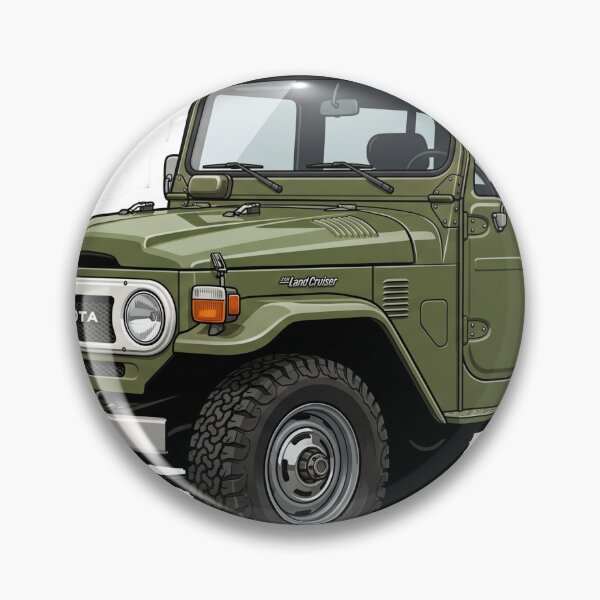 Item preview, Classic FJ40 Olive Green 4x4 Off-Road Sticker designed and sold by Fixnovaguide.