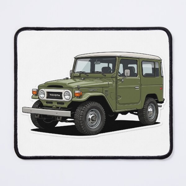 Item preview, Classic FJ40 Olive Green 4x4 Off-Road Sticker designed and sold by Fixnovaguide.