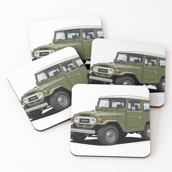 Item preview, Classic FJ40 Olive Green 4x4 Off-Road Sticker designed and sold by Fixnovaguide.