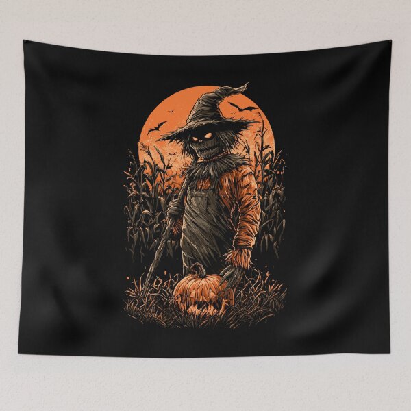 Item preview, Halloween Farmer - Spooky Pumpkin Harvest Scary Gifts designed and sold by DyzioSupply.