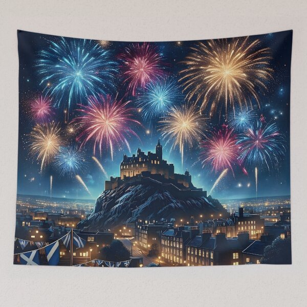 Item preview, Edinburgh Hogmanay Fireworks designed and sold by Sybille-Yates.