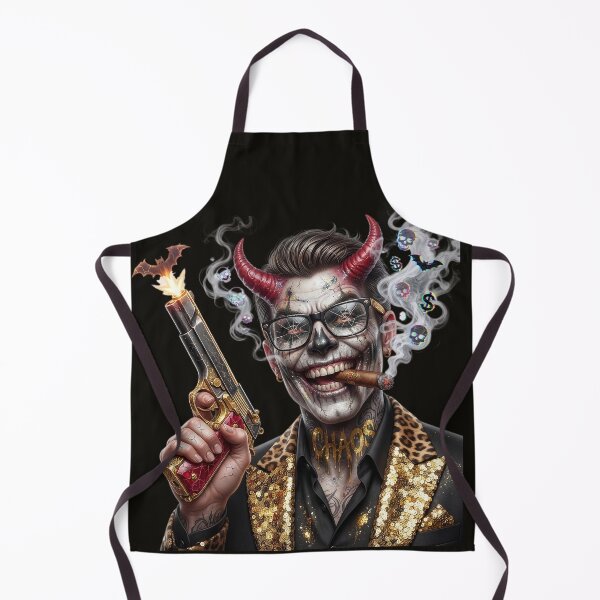 Item preview, Halloween Demon Horns Gun Cigar Chaos designed and sold by Voodoo Store Paranormal Collections.