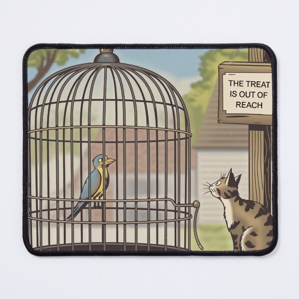 Item preview, Cat and bird games. designed and sold by elegantpaterns.
