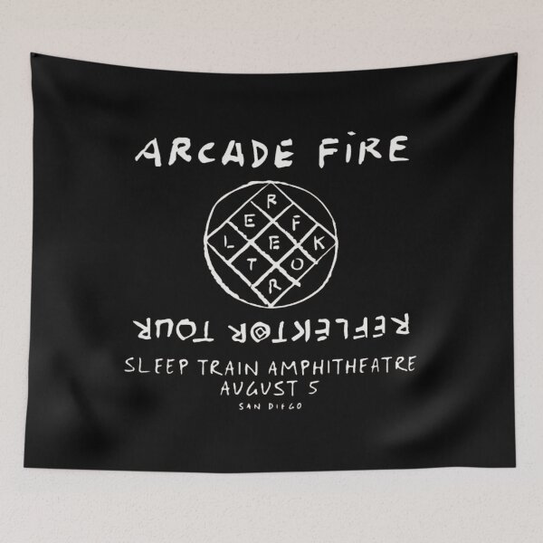 Item preview, Grabación pirata dibujada a mano de la gira Reflektor de Arcade Fire designed and sold by extARTNeos.