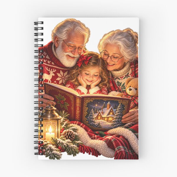 Item preview, Painterly Grandparents Christmas Story Tee designed and sold by SunnyDesign82.