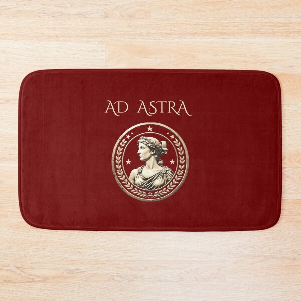 Item preview, Ad Astra – To the Stars Latin Motto Classical Roman Woman Medallion designed and sold by semenol.