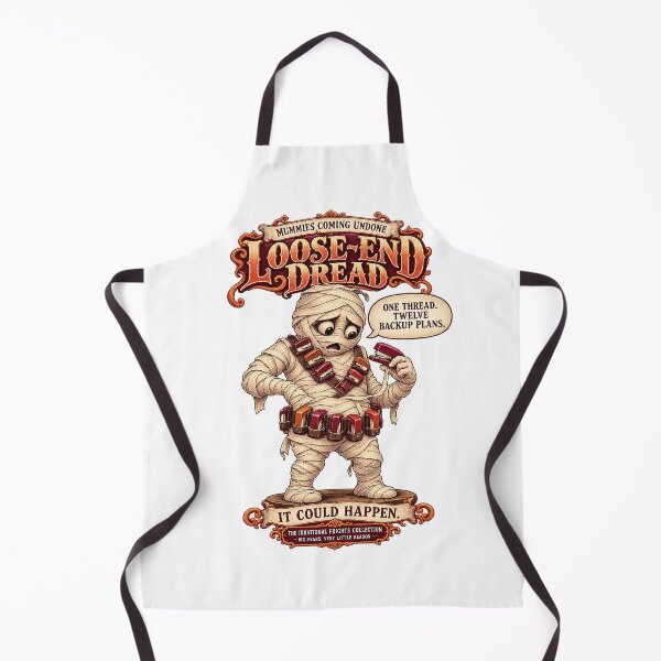 Item preview, THE IRRATIONAL FRIGHTS COLLECTION - MUMMIES COMING UNDONE - LOOSE-END DREAD designed and sold by WheelieGdArt.