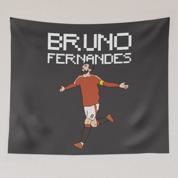 Aperçu de l'œuvre Bruno Fernandes, Manchester United créée et vendue par Maxi's Shop.