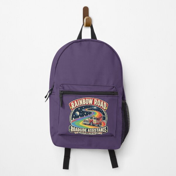 Item preview,  Rainbow Road Roadside Assistance Retro Gaming Parody designed and sold by GhostDawgs.