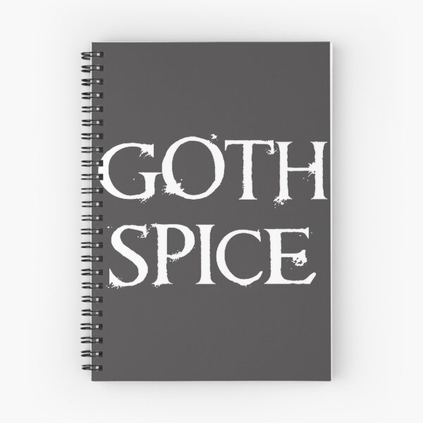 Item preview, Goth Spice White Text Minimalist Gothic Style Design designed and sold by marcosklima.