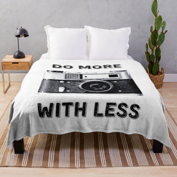Artikelvorschau, Do More With Less (Vintage Photo Camera) entworfen und verkauft von lovewhatyoudo.